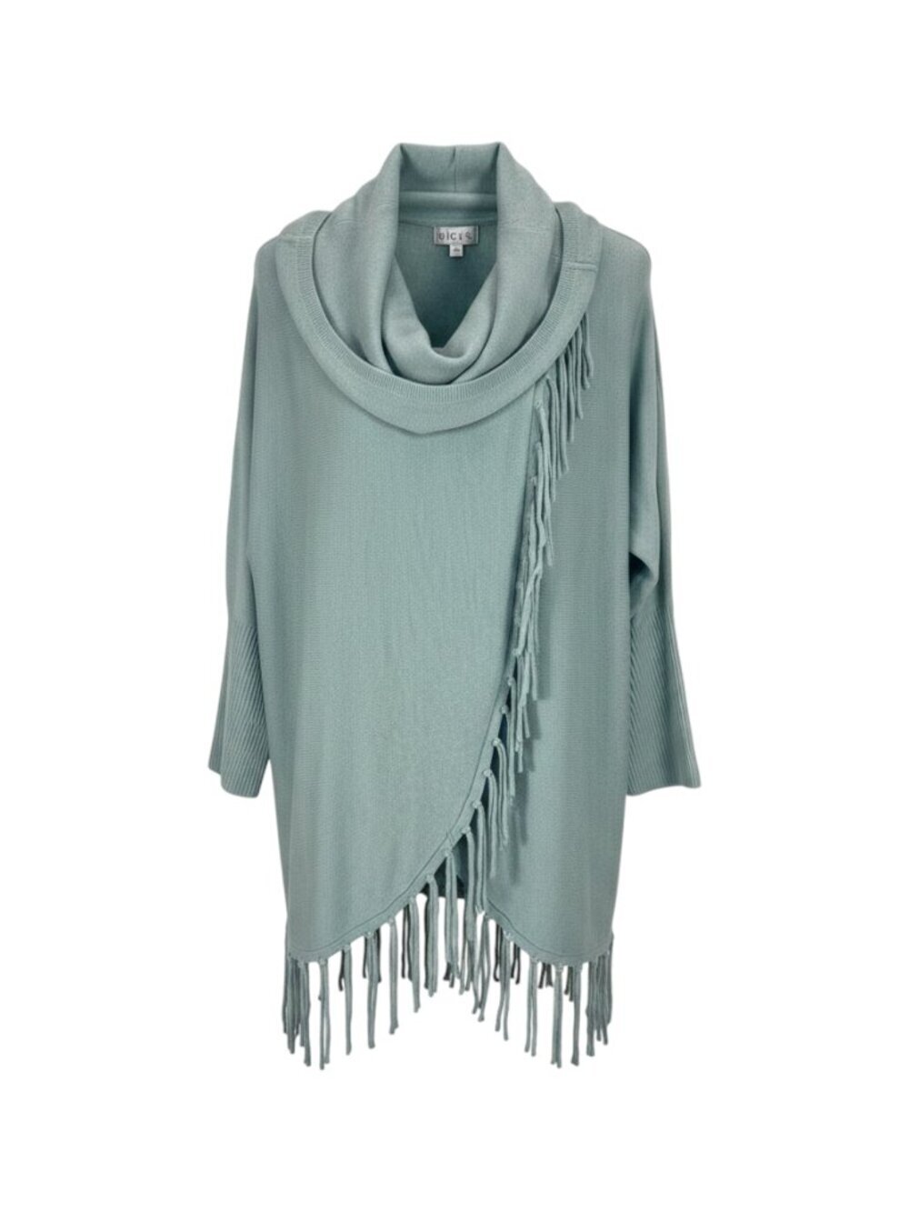 Birch NY Women's Fringe Cardigan Women's 2X Blue